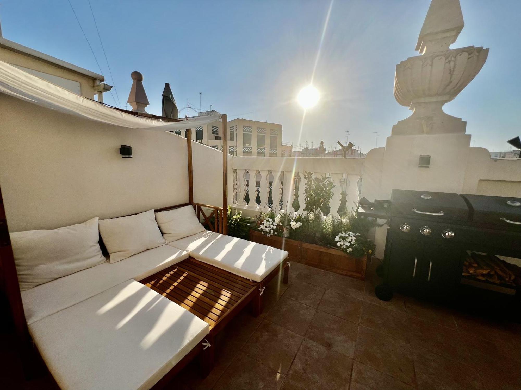 Luxury Penthouse Center Appartement Valencie Exteriér fotografie